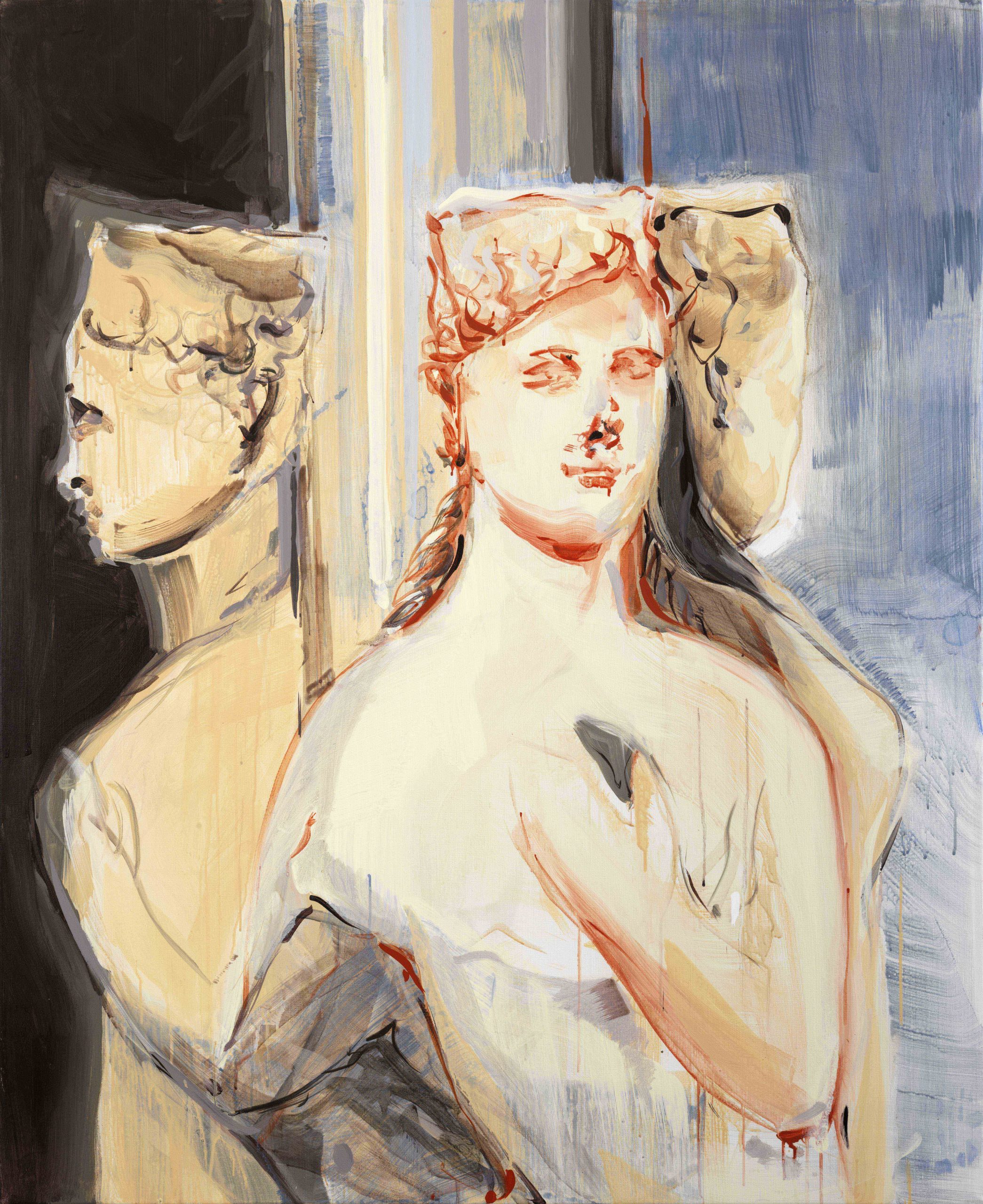 Portrait of Hecate | 135 x 110 cm, akryl na plátne, 2020
