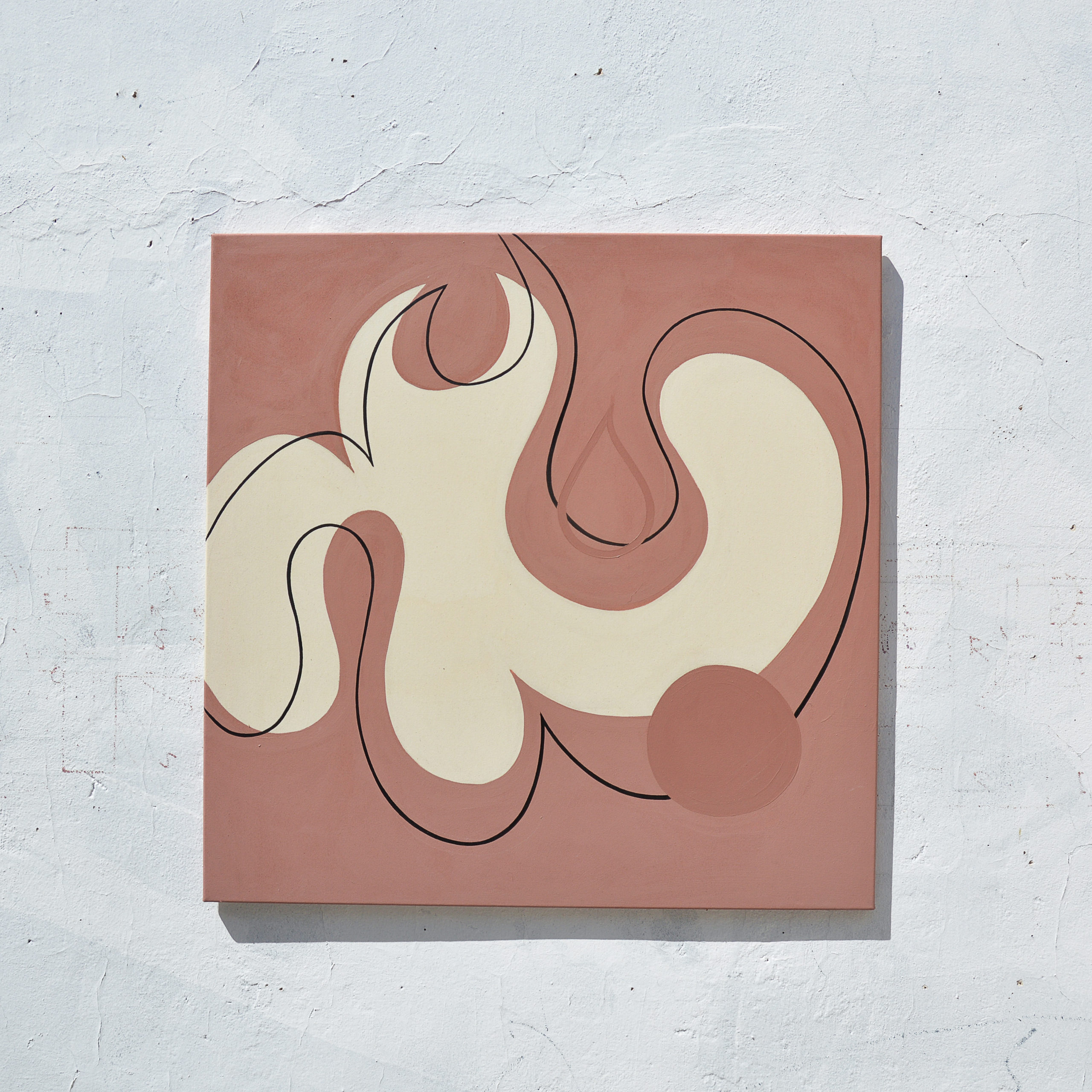 Spiny tail  | 100 x 100 cm , akryl na plátne,2022